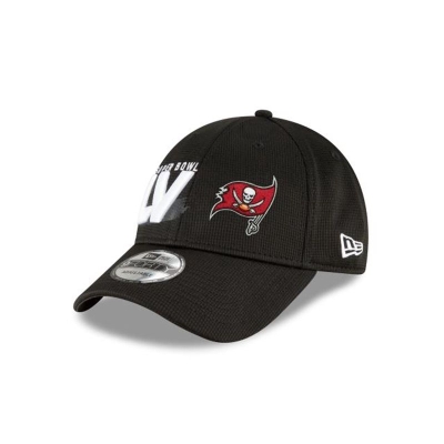 Tampa Bay Buccaneers Gorra | New Era NFL Super Bowl Lv 9forty Adjustable Cap Mexico - Negros